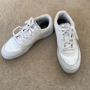 White sneakers